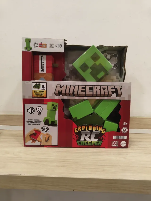 Minecraft Creeper Explosivo RC Mattel