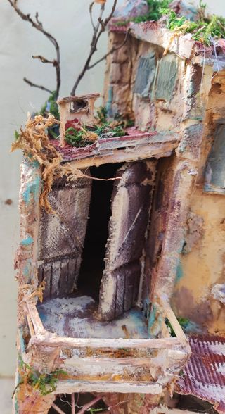 Presepe Napoletano San Gregorio Armeno con luci 5