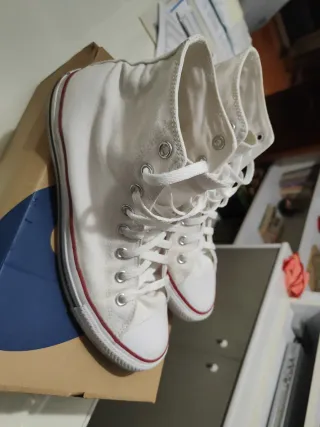 Converse All Stars Blancas Talla 42.5