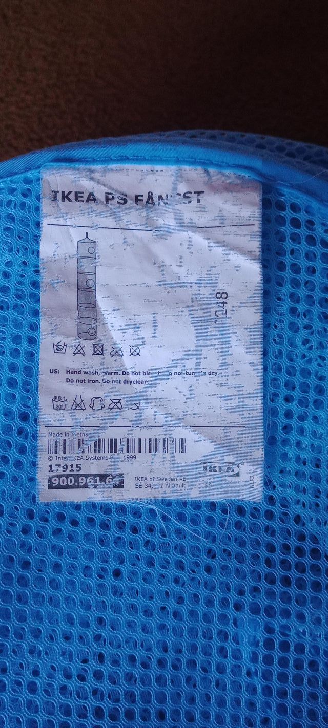 Pongotodo colgante/plegable azul IKEA