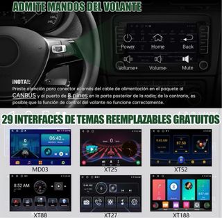 Radio Coche Android 13.0 2GB+32GB
