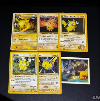Carte Pokemon Pikachu e