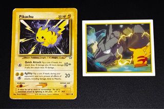 Carte Pokemon Pikachu e