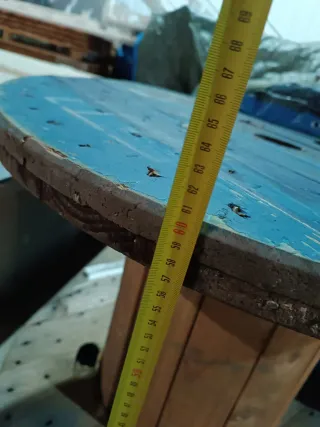 Bobina de madera industrial, dispongo de 3