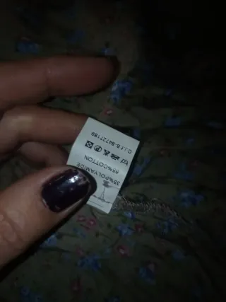 Camisa estampada señora talla 52