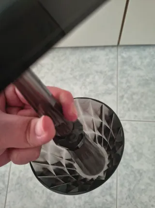 Kartell Battery fumé lampada LED ricaricabile