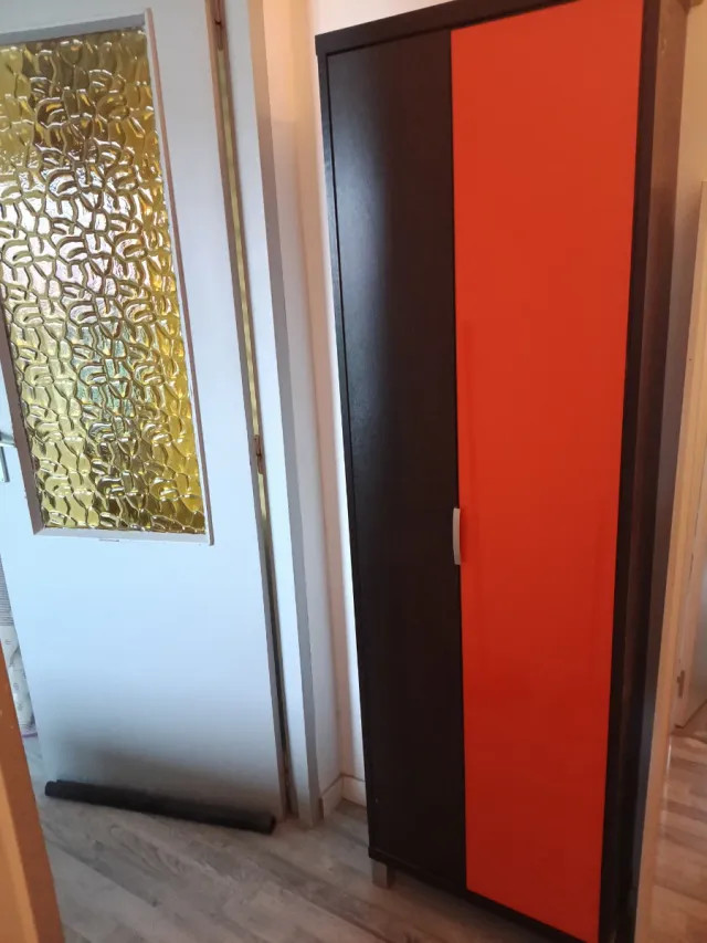 Armario zapatero metal y madera