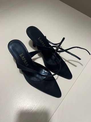 Zapatos de salón Lauren Ralph Lauren azul noche
