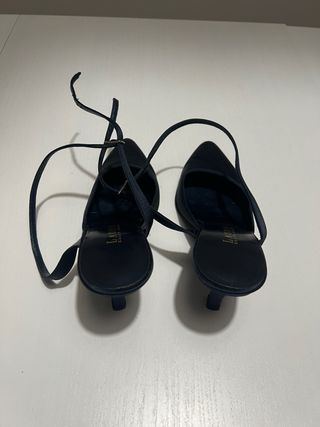 Zapatos de salón Lauren Ralph Lauren azul noche