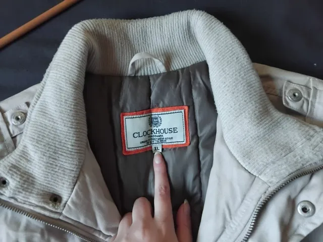 Chaqueta Clockhouse beige