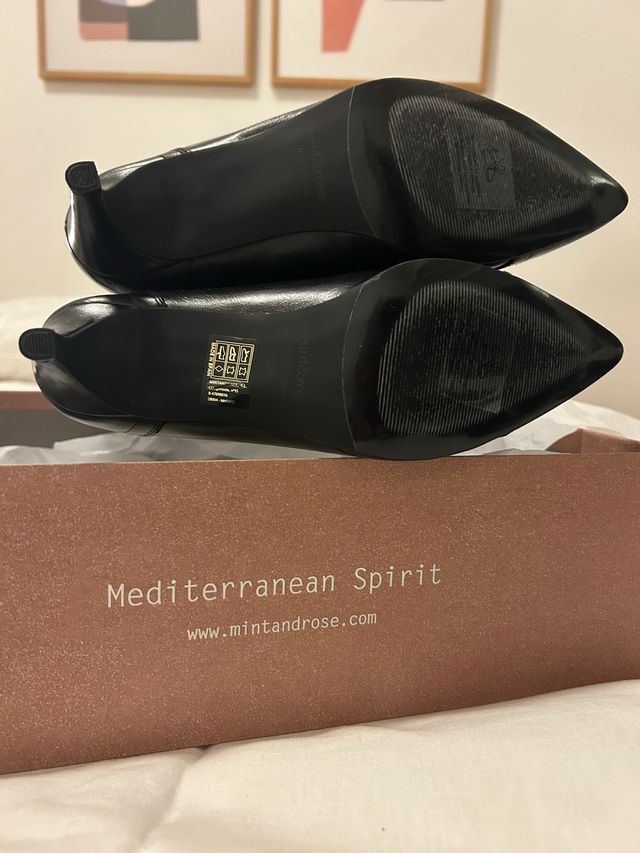 Botas Negras Mint & Rose Geraldine