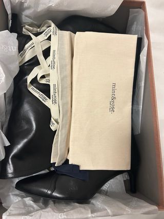 Botas Negras Mint & Rose Geraldine