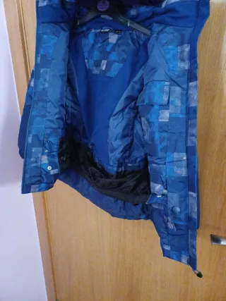 Chaqueta Nieve Niño Azul Multicolor