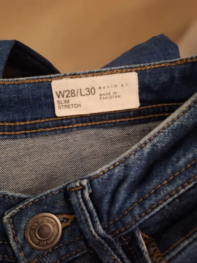 Pantalón vaquero hombre azul