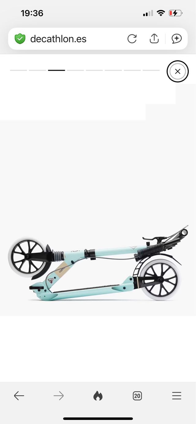 Patinete Oxelo Town 7 XL Verde