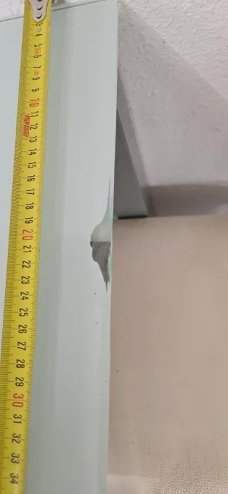 Mesa extensible de cocina de cristal con sillas