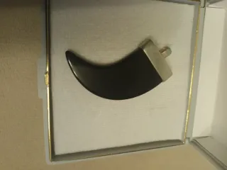 Colgante Plata Ley 925mm Negro