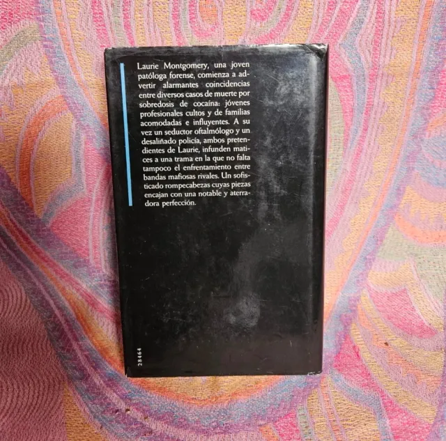 Libro de Robin Cook Ceguera Asesina