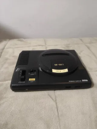 Sega Mega Drive 16 Bit Negra