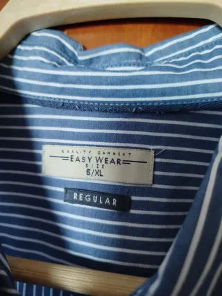 Camisa Easy Wear Rayas Talla XL