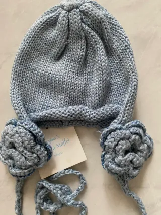 Cappellino bambina 9/12 mesi Regina