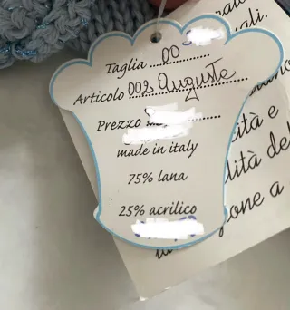 Cappellino bambina 9/12 mesi Regina