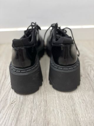 Zapatos Zara Negros Plataforma