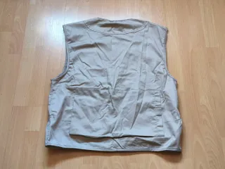 Gilet da pesca EFAPEL taglia XXL beige