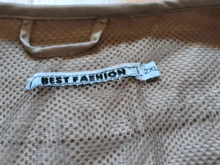 Gilet da pesca EFAPEL taglia XXL beige