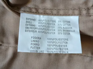 Gilet da pesca EFAPEL taglia XXL beige