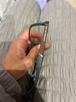 Armazón Gafas Emporio Armani Gris