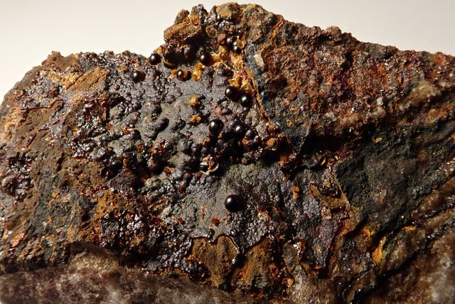 Beraunita y Cacoxeno. Mineral