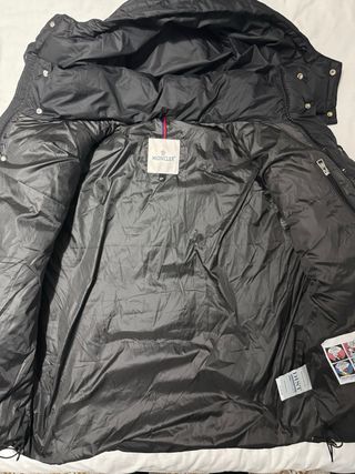 Moncler Vezere Piumino Nero Taglia S