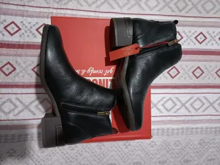Botines Pikolinos Mujer Negros