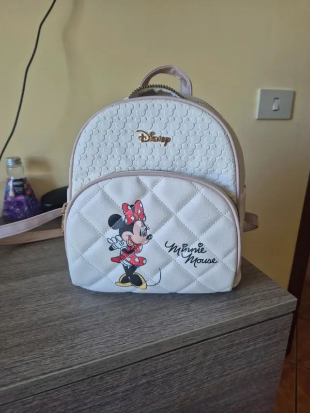 Zainetto Disney Minnie Mouse Bianco