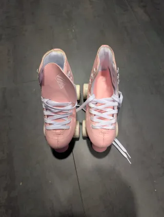 Patines rosas talla 35