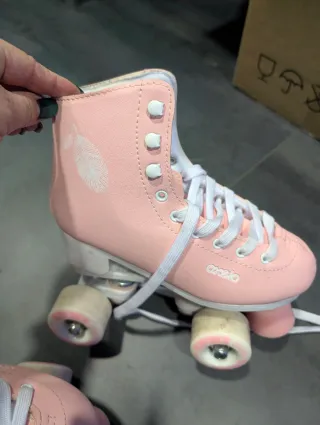 Patines rosas talla 35