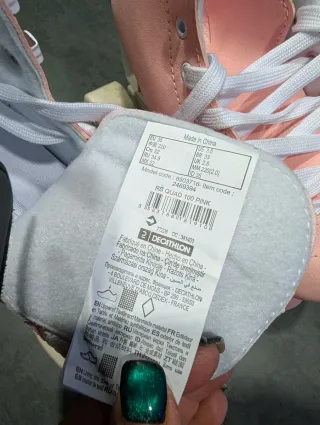 Patines rosas talla 35