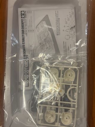 Tamiya OP-1491 1/10 RC Rally Car Cockpit Set 1/10