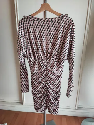 VESTIDO Camaleonica rosa talla L