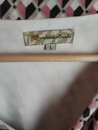 VESTIDO Camaleonica rosa talla L