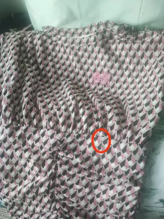 VESTIDO Camaleonica rosa talla L