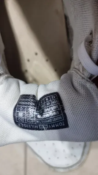 Scarpe Tommy Hilfiger bianche stile AF1