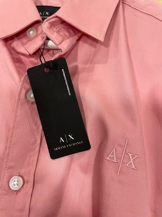 Camisa Armani Exchange Rosa