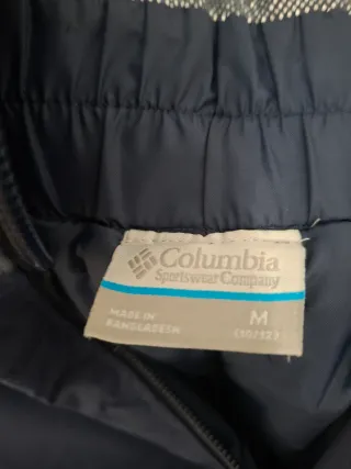 Pantalón de esquí infantil azul