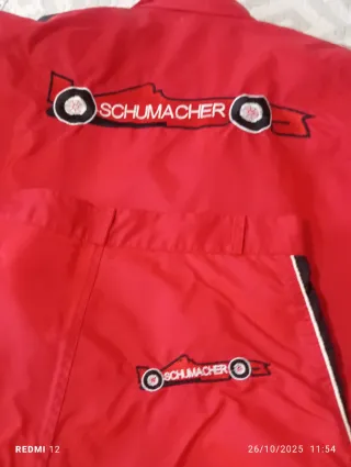 Conjunto Ferrari Rojo y Negro