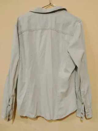 Camisa vaquera de manga larga
