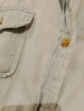 Camisa vaquera de manga larga