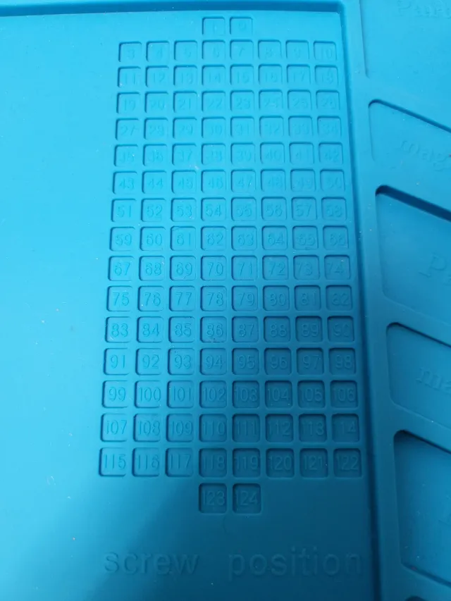 Alfombrilla Reparación Electrónica Azul