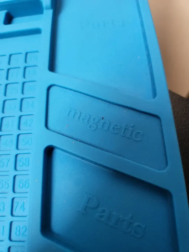 Alfombrilla Reparación Electrónica Azul